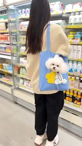 Dog Bag Carrier Dog Canvas Bag Dog Carrier Bag Pet Carrier Bag 狗狗外出包 狗狗背包 宠物包
