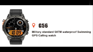 SG LOCAL G56 GPS Military Waterproof Swimming Bluetooth Calling Smartwatch
