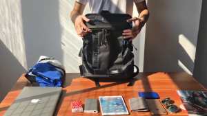 Laptop Backpack for School Work & Travel – Waterproof Multi-Compartment Bag with USB Charging Port For Men