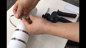 Cable Tie Gun untuk Stainless Steel Cable Ties - Zip Tie Tension Tool lat Packing Manual Pengikat Tensioner Tali Stainless Steel Cable Ties