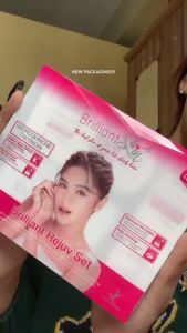 (Buy 1 take 1) Brilliant Skin Rejuvenating set skin whitening anti-aging deep cleansing and moisturizing for smooth and radiant skin