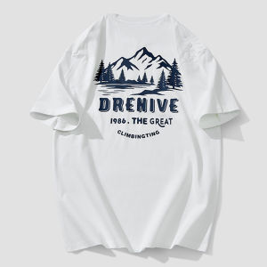 American-Style Short Sleeve Mens Summer Popular New Print T-Shirt Three-Piece Needle Heavy Weight Pure Cotton Crew Neck T-shirt Half Sleeve Tops