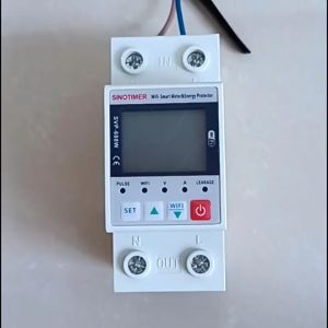 Thiết Bị Bảo Vệ Nguồn Thông Minh Wifi 5 In 1 (Công Tơ Bảo Vệ Quá Áp Thấp Áp Qúa Nhiệt Chống Giật) - SINOTIMER