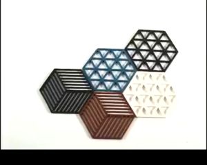 Tatakan Silikon Alas Gelas Piring Panci Mangkok Anti Panas