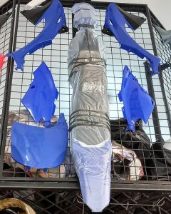 Set Body Kit Klx BF Milan Cross Original Full Anti Pecah