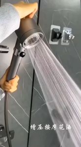 MS Kepala Shower Kamar Mandi Multifungsi 3 Mode Adjustable