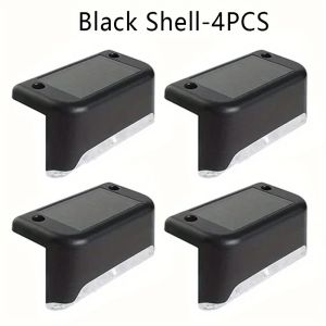 16 PCs of solar outdoor deck lights commercial street LED step lights suitable for balconies terraces stairs fences lanes paths