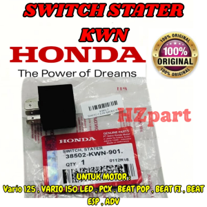 SWITCH STATER/BENDIK KODE KWN KAKI 5 HONDA VARIO 150 LED BEAT PCX ADV KUALITAS ASLI 100% ORIGINAL  .