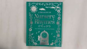 Treasury of Nursery Rhymes Book With 100+ Favourite Rhymes For Kids Ages 3-6 192 Pages Hardcover Padded