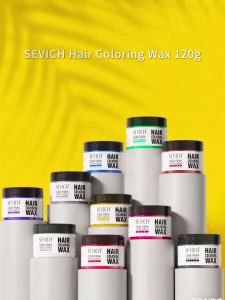 SEVICH | Temporary Hair Color Wax Hair Colour Cream Washable Styling Wax for DIY Party Hairs Dyed Mud Coloring Hair Colored Wax 11 Colors