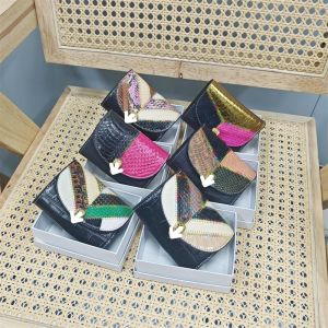 Special Offer Python Skin Womens Coin Purse Color Block Style Youth Fashion Crossbody Wallet Pure Color Pattern