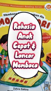 Buku Belajar Membaca Menyenangkan Ala Montessori – 100% Original High Quality