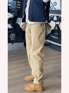 กางเกงปีนเขาผู้ชาย Cleanfit กางเกงขายาวทรงหลวมฤดูใบไม้ร่วง/ฤดูหนาว กางเกงขายาวทรงหลวมแบบสวมหัว ทรงหลวม ทรงหลวม ทรงหลวม