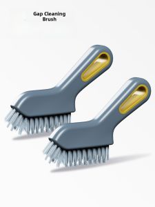 Hard Bristle Bathroom Tile Cleaner Brush for Toilet Floor Gap Window Groove Cleaning Household Tools Tile Grout Cleaner Brush