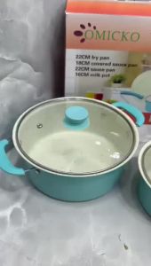 COOCKWARE 13PCS ANTI LENGKET ENAMEL TEBAL