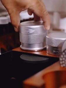 IKAPE Coffee Tamper 51/54/58mm With Spring Loaded Espresso Pressure Tamper For Breville Black Coffee Accessories Barista