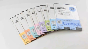 【📣SG Seller】Kokuyo Campus Loose Leaf Refill Paper A5 B5 Grid/Line/Dot/English Line/Blank/English Line