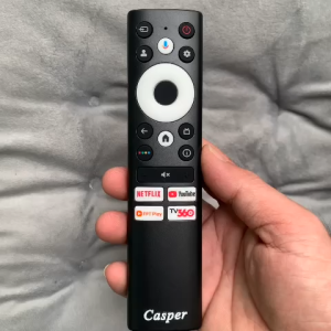 Remote điều khiển tivi Casper Mã 10 giọng nói casper 43FGK610 - Tặng pin - Gia Dụng Bố Già