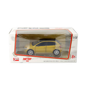 Alloy Car Model Polo plus 1:32 Scale Diecast Toy Vehicle Racing Life Fast Moving Car Collectible Model Toy for Boys And Girls