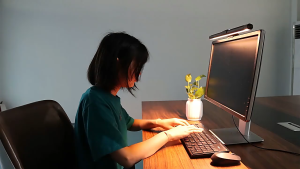 LED Monitor Light Bar Dimmable Touch Screen Hanging Lights Powered by USB Table Lamp Tricolor+RGB Lamps Ambient Lights For Gaming Office Home Backlight