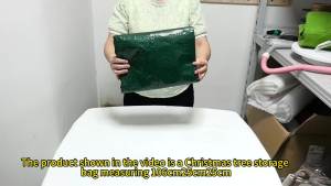 Christmas Tree Storage Bag Fits 4FT to 9FT Artificial Trees Waterproof Xmas Storage Box with Durable Handles
