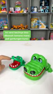 Crocodile Dentist Buaya Gigit / Mainan Buaya Gigit / Mainan Prank / Mainan Family Games