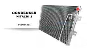 แผงแอร์ ฮิตาชิ 3 รถขุด เอกซ์ CD0207 CONDENSER HITACHI 3 แผงรังผึ้งแอร์ แผงคอยล์ร้อน คอยล์ร้อน คอนเดนเซอร์