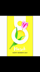 STICK ON_30 Sticker thiệp hoa tem dán Decal Quà Tặng 8 Tháng 3 tem dán Happy Womens day Dán niêm phong hộp dễ thương