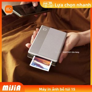Máy In Ảnh Bỏ Túi Xiaomi Mijia 2025 1S In Ảnh AR Di Động Nhẹ Nhiều Màu Sắc Thiết Bị In Thông Minh Chia Sẻ In Ảnh