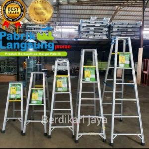 TANGGA LIPAT ALUMUNIUM BINAKARYA 15M / 175M / 2M