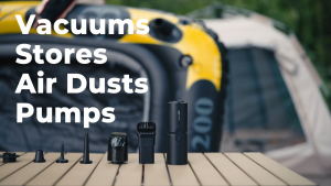 HOTO Air Duster HEPA Filter Replacement (4-Pack) Washable Removable Maintain Optimal Cleaning Performance