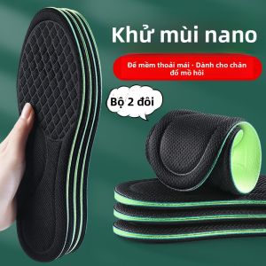 XIANZHAO | Đệm Lót Giày Hấp Thụ Mùi Chống Hôi Kỹ Thuật Nano Thơm