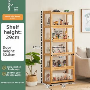 ZHUTING | Display and Storage Cabinet Dustproof with Glass Doors
