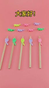 BINOCU Random Color Stationery Kids Adults Students Fish Shaped Silicone Pencil Grips Training Grip Holder Writing Aid Grip Posture Correction Tool