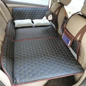 นอนหลับสบายในรถ เสื่อนอนพับได้สำหรับเด็ก เสื่อรองนั่งหลังรถ ผ้าไนลอน อุปกรณ์เสริมรถยนต์ สไตล์อเนกประสงค์ ขนาดใหญ่