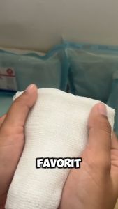 KASA LIPAT STERIL MEDIS TEBAL GUNAMED UKURAN 10CM X 10CM ISI 20PCS / POUCH