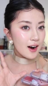 Chioture Glossy Blam Blush บลัชฉ่ำน้ำกลิ้ง all in 1 ทาได้ทั้งตา แก้ม ปาก