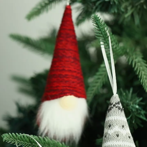 [Ship From Philippines] 3pcs Christmas Hanging Faceless Doll Cloth Pendant 16x6cm Craft More Color Hanging Ornament Christ. Decoration Knitted Small Pendants