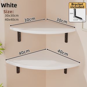 Wall-Mounted Shelf No Drilling Required