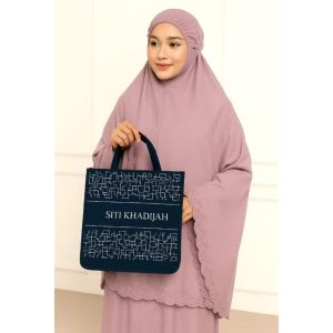 TELEKUNG SITI KHADIJA HAYA COTTON BAG WITH FREE GIFT PAPER BAG DEWASA