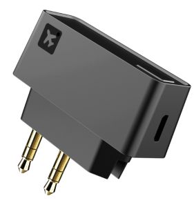 Green Alliance T6 Bluetooth Earphone Flight Airline Adapter A2DP Wireless Transmitter Desktop Adapter Air Travel Accessory