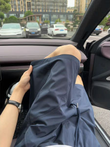 Quần Short Thể Thao Nam Màu Be Ngang Vai Cắt Ngang Mùa Hè Nhanh Khô Nhanh Quần Dài Năm Mảnh Rộng Rãi Thoải Mái Thoáng Khí