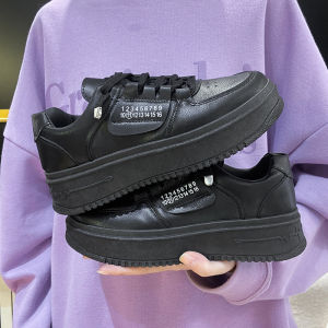 TERLARIS Sepatu Sekolah Wanita Hitam Polos Korean Import TERBARU 2025 Bisa COD Gratis Ongkir Alenna Series MS64