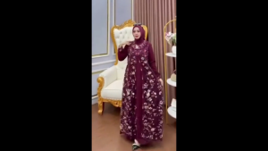 Gamis Brokat Mewah Terbaru Diandra Dres BP Ceruty Babydoll Mix Tile Garden Aplikasi Payet M L XL XXL 3XL Dress Cantik Elegan Kondangan Muslimah Ootd Remaja Kekinian