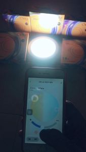 Tuya App Led Embedded Ceiling Downlight IMITOS  Bluetooth Smart  RGB+CW+WW Automatic Color Changing  Tunable genlight