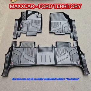 TERRITORY - Thảm lót sàn MAXXCAR cho xe FORD TERRITORY 2022+ nhựa TPE đúc 5D tràn viền cao cấp.