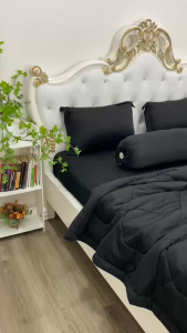 [HCM]Bộ drap thun Hàn Quốc loại 1 có mền 5 món ( 1 drap + 1 chăn chần bông + 3 áo gối) hoặc chăn lẻ