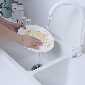 Kitchen Cleaning Long Glove Dishwashing Glove Rubber Glove PVC Washing Clothes Glove Sarung Tangan