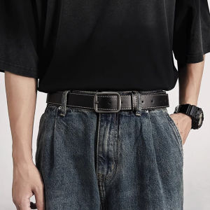 Simple Casual Belt with Pin Buckle for Men and Women