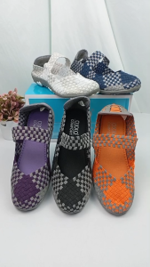 [ส่งเร็วพิเศษ!] 8am รองเท้าผ้าใบ ยางยืด สุขภาพ รองเท้า แฟชั่น 2A7036